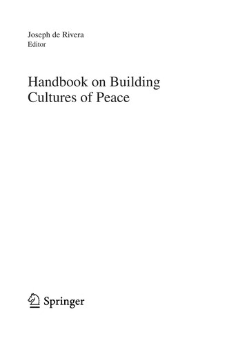 Handbook on Building Cultures of Peace