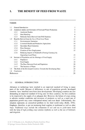 Handbook of poultry feed from waste