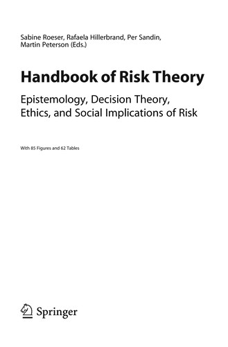 Handbook of risk theory