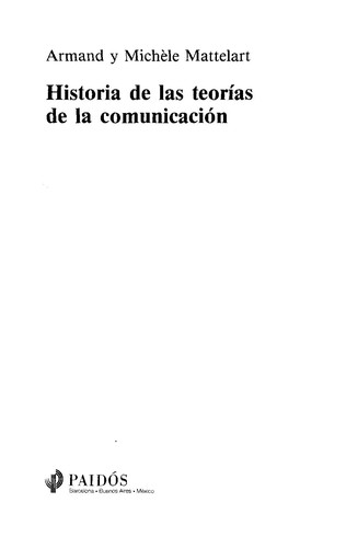Historia de las teorías de la comunicación