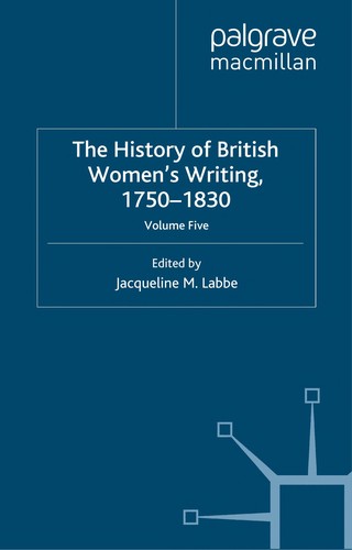 The history of British women's writing