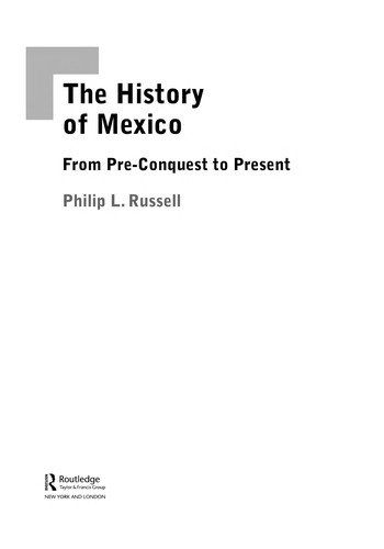The history of Mexico