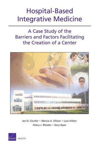 Hospital-based Integrative Medicine