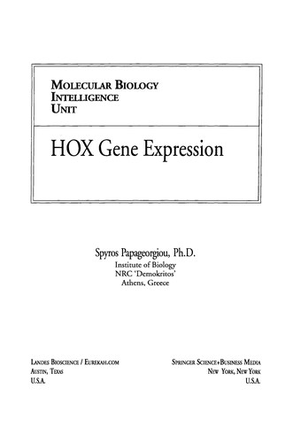HOX gene expression