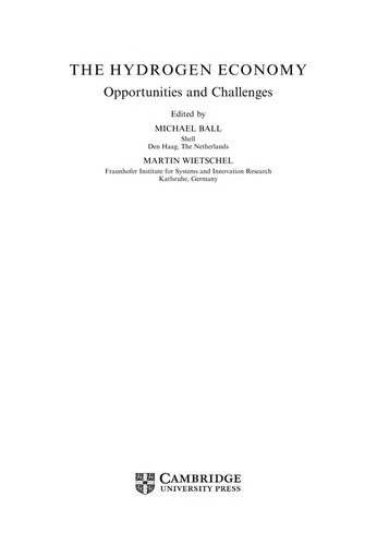 The hydrogen economy