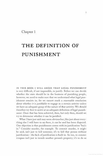 The immorality of punishment