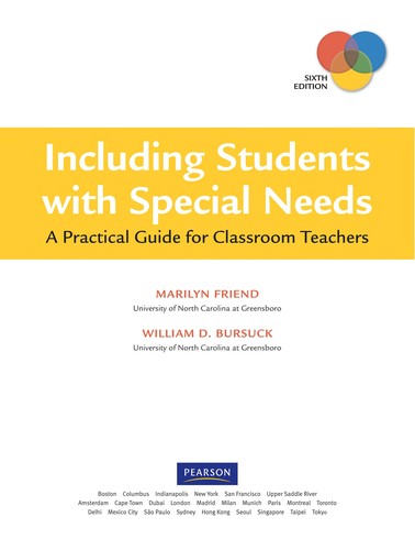 Including Students with Special Needs