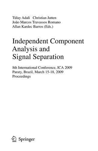 Independent Component Analysis and Signal Separation