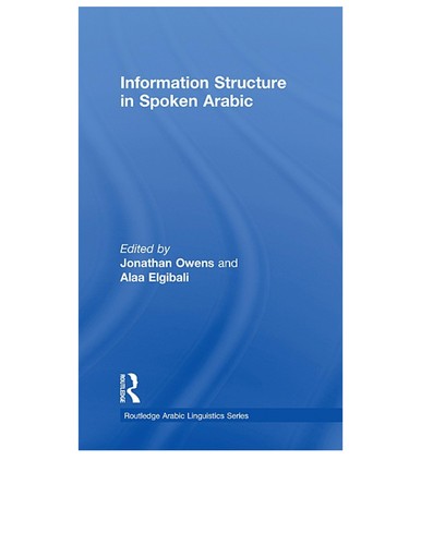 Information structure in spoken Arabic