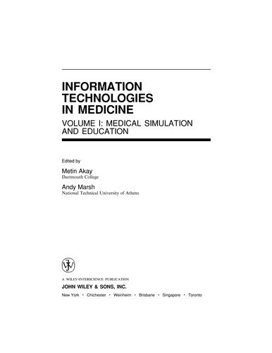 Information Technologies in Medicine