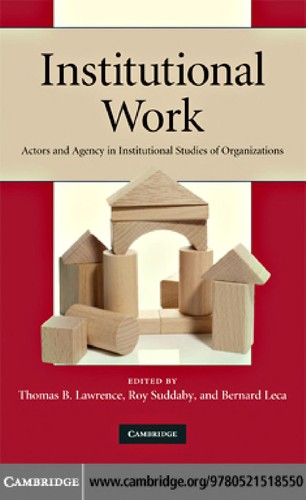 Institutional work