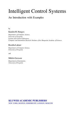 Intelligent Control Systems