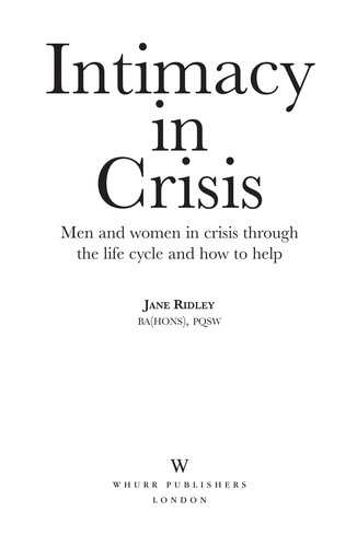 Intimacy in crisis