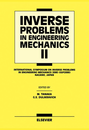 Inverse problems in engineering mechanics II