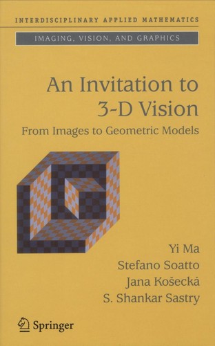 An Invitation to 3-D Vision
