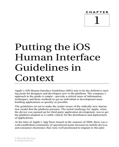 IOS wow factor
