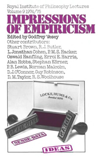 Impressions of empiricism
