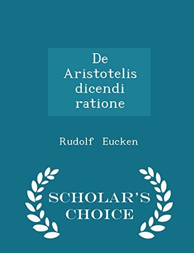 De Aristotelis dicendi ratione