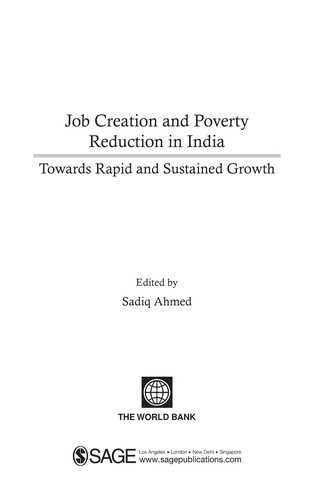 Job Creation and Poverty Reduction in India