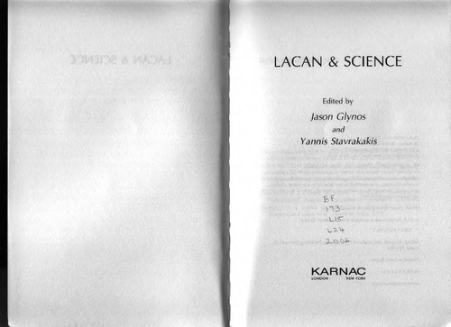 Lacan & Science