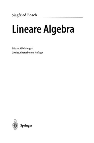 Lineare Algebra