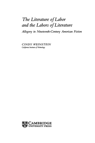 The literature of labor and the labors of literature