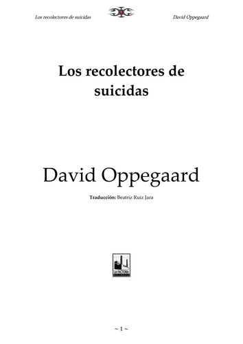 Los recolectores de suicidas