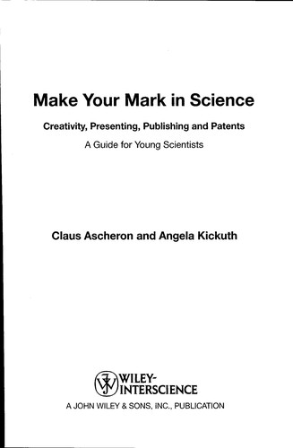 Make your mark in science