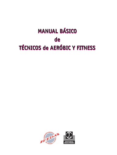 Manual básico de técnicos de aeróbic y fitness