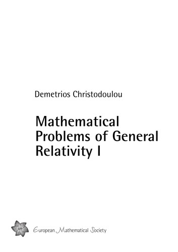 Mathematical Problems of General Relativity Theory