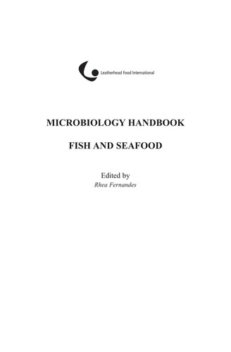 The Microbiology Handbook - Fish and Seafood