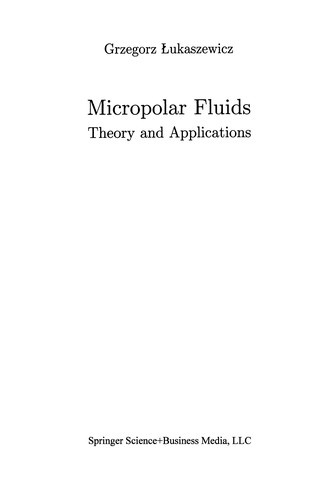 Micropolar Fluids