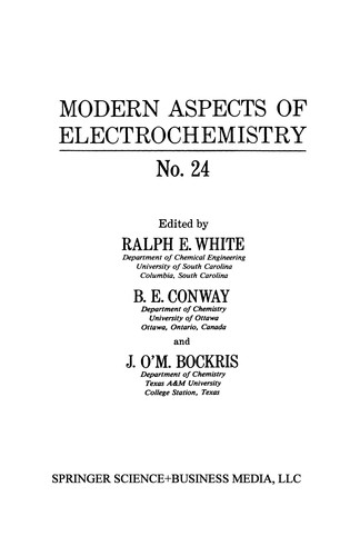 Modern Aspects of Electrochemistry