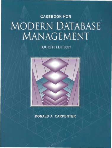 Modern Database Management Casebook