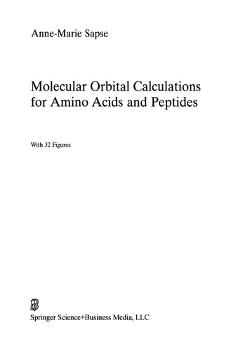 Molecular Orbital Calculations for Amino Acids and Peptides