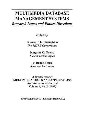 Multimedia Database Management Systems