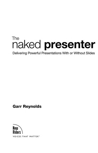 The naked presenter