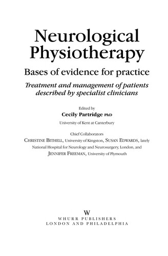 Neurological Physiotherapy
