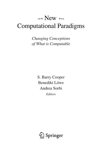 New Computational Paradigms