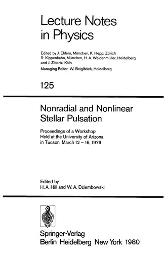 Nonradial and nonlinear stellar pulsation