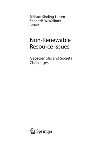 Non-Renewable Resource Issues
