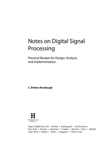 Notes on Digital Signal Processing