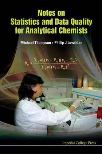 Notes on statistics and data quality for analytical chemists