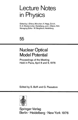 Nuclear optical model potential