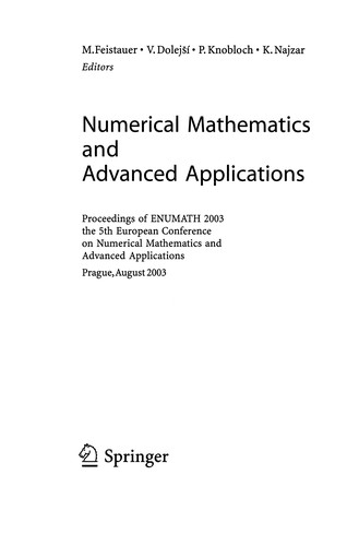 Numerical Mathematics and Advanced Applications