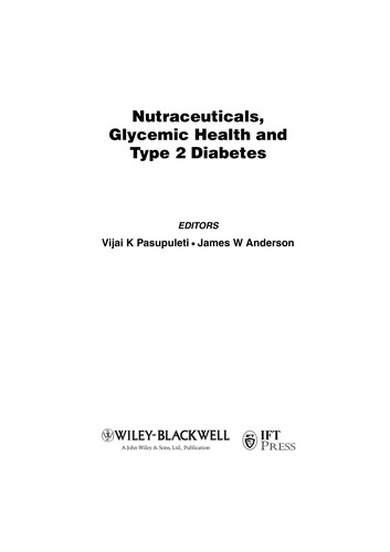 Nutraceuticals, Glycemic Health, and Type 2 Diabetes
