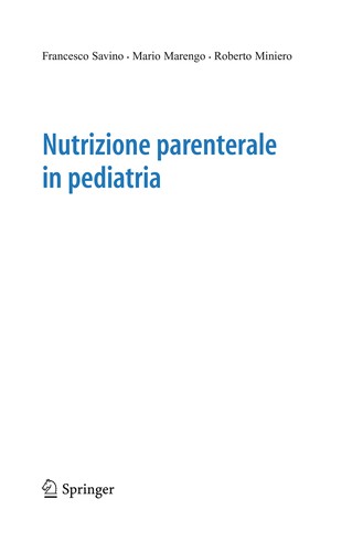 Nutrizione parenterale in pediatria