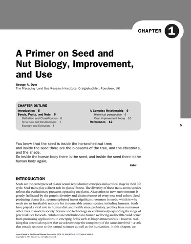 Nuts & Seeds in Health and Disease Prevention