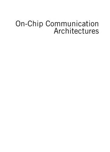 On-Chip Communication Architectures