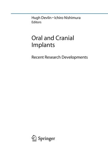Oral and Cranial Implants